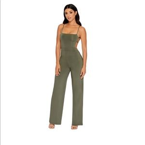 Go With The Flow Strappy Wide Leg Jumpsuit